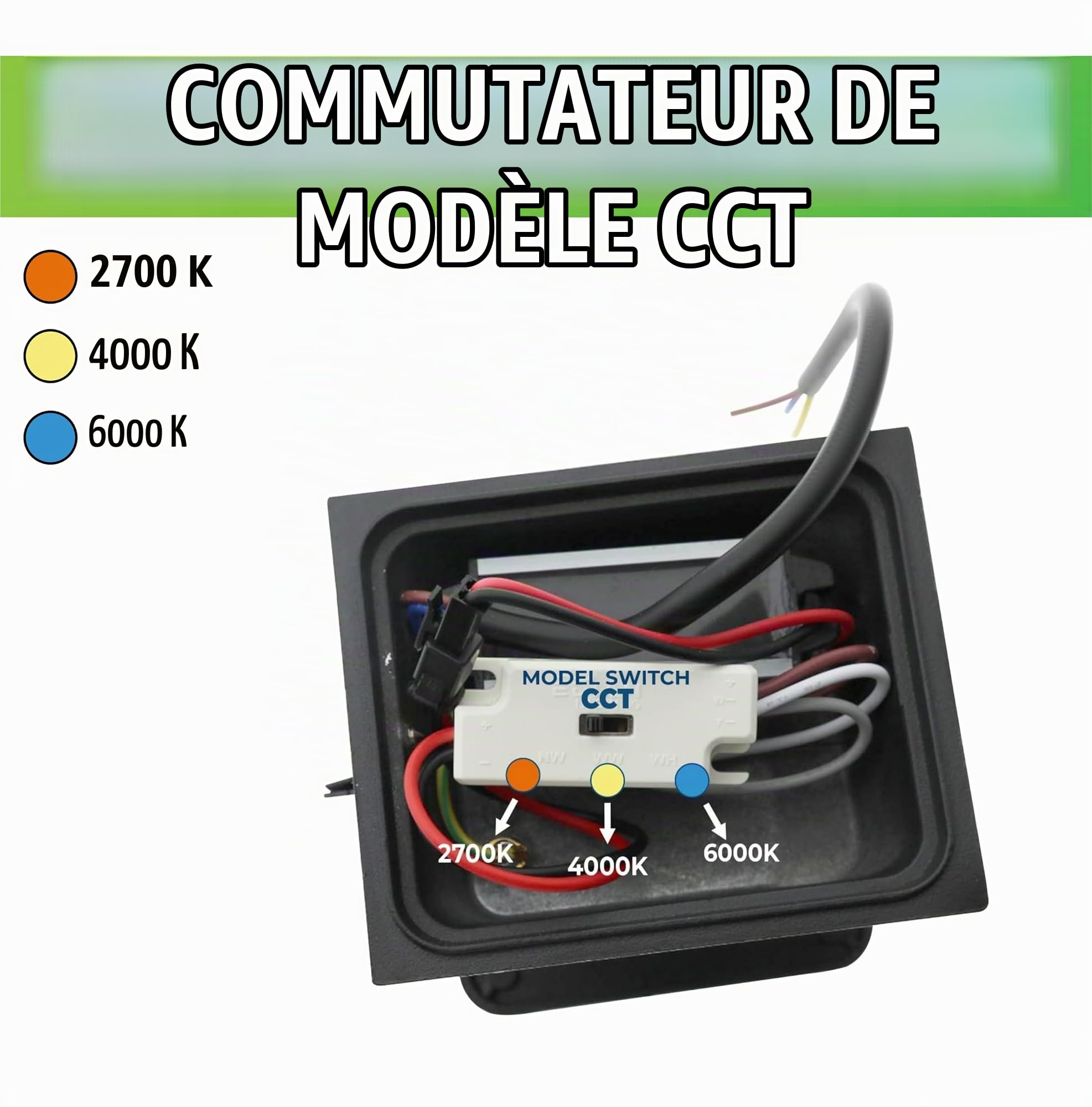 CLAR - Applique Murale Exterieur, Luminaire Exterieur, Eclairage Exterieur, Éclairage Mural d'Extérieur, Applique Exterieur, Éclairage Extérieur, Aplique. Extérieur Murale LED, 12W CCT (Pack 6)