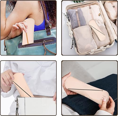 Miniatura 7 de Soporte para brochas de maquillaje de viaje soporte para brochas de maquillaje de silicona organizador portátil de brochas de maquillaje antibrochas