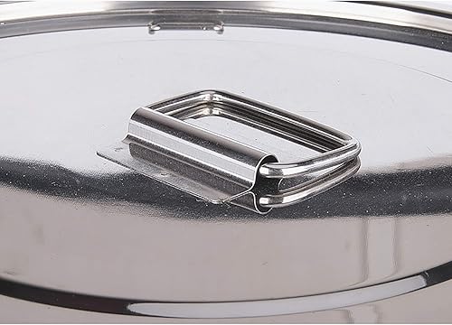 Miniatura 5 de LINISHOP Recipiente hermético de acero inoxidable 304 Contenedor hermético de cereales Contenedor de almacenamiento de alimentos de cocina de metal