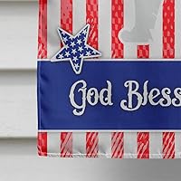 Vista 1190 de Caroline's Treasures BB4243GF Bandera de jardín con texto en inglés «Merry Christmas» con texto en inglés «Merry Christmas», bandera decorativa