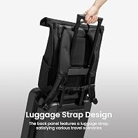 BootyBay Rolltop Laptop Hátizsák 25-30L Vízálló Utazási Munka Kollégium 9