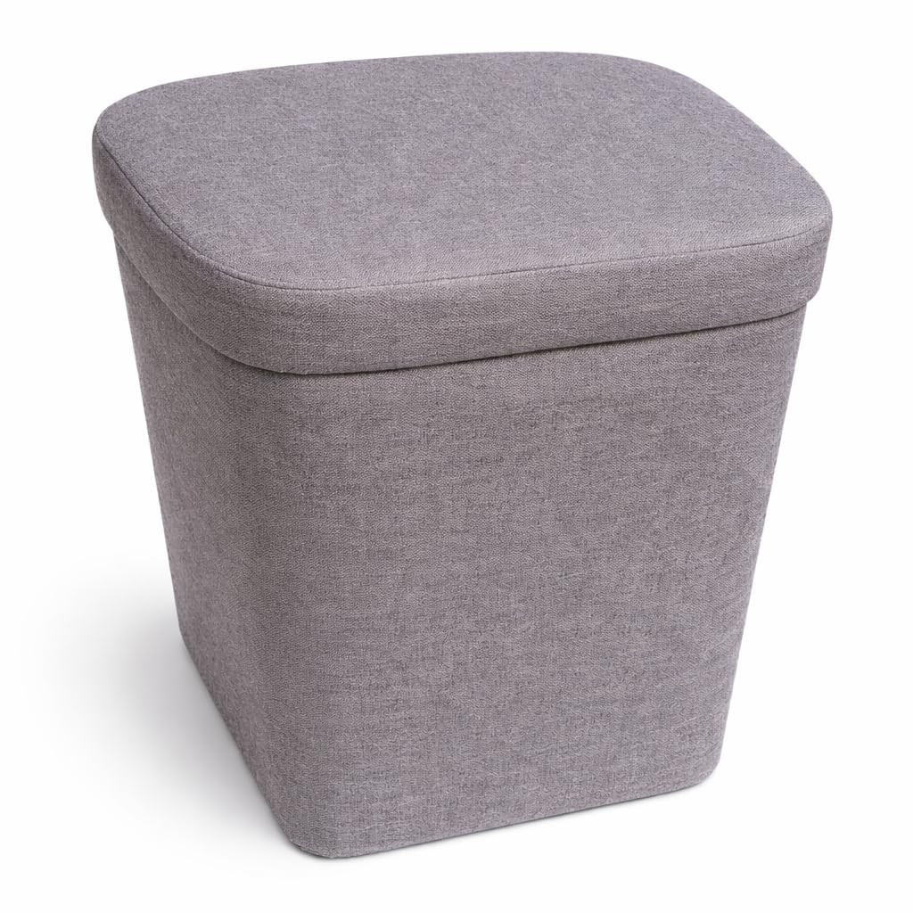 Stoffhocker grau für Thetford Porta Potti 335 mit Polster