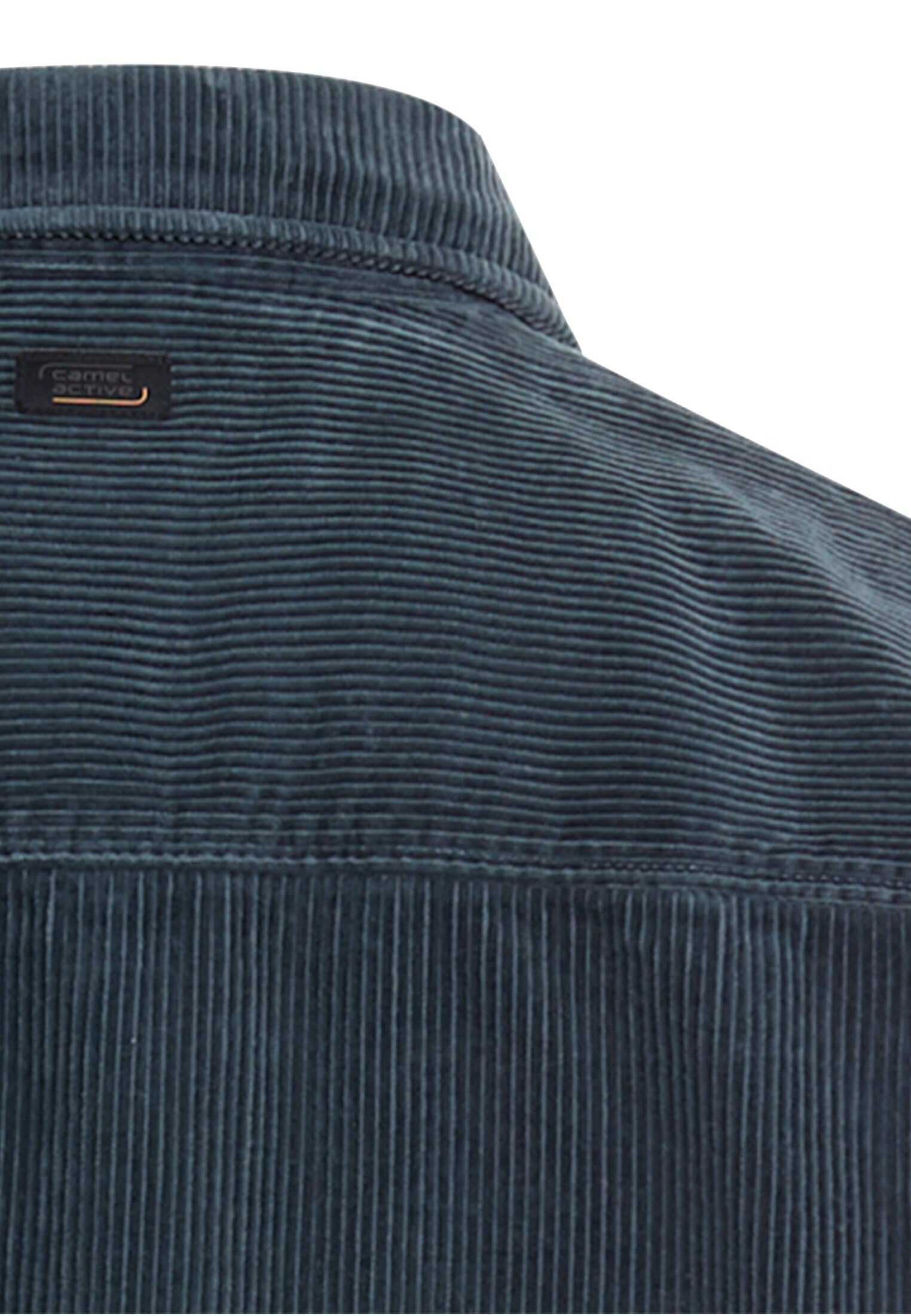 camel active Męska koszula 409387-6s87, niebieska (Ink Blue), 3XL, Niebieski (Ink Blue), 3XL