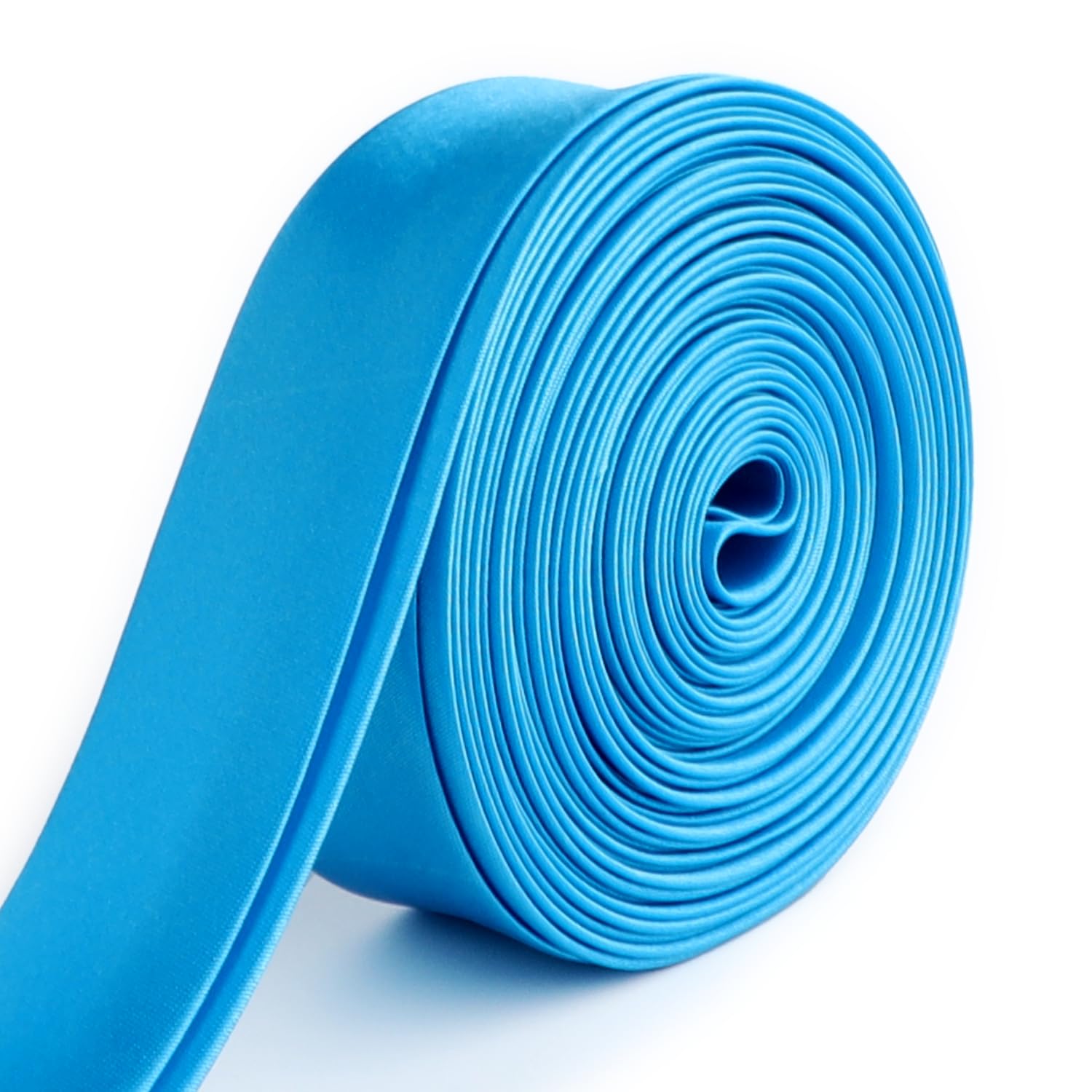 Photo 1 of 1 Inch 27 Yards Double Fold Bias Tape, Continuous Polyester Bias Binding Tape for Sewing, Hemming, Quilting Binding, Seam, and Fabric Piping, DIY Crafts