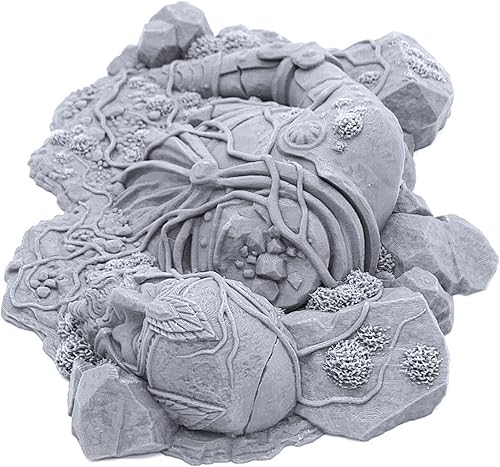 Miniatura 5 de EnderToys Estatua gigante de escenario imprimible, compatible con Calabozos y Dragones (DND, D&D), juego de guerra en miniatura de 1.102 in, juegos