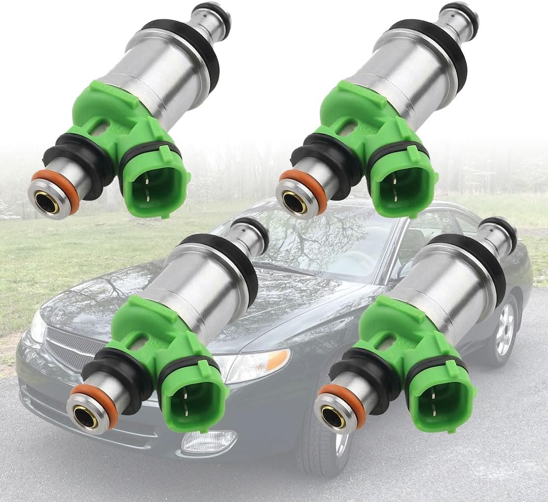 4PCS Fuel Injector Compatible with Toyota Camry 2.2L 1994-1999 Celica 2.2L 1994-1999 Rav4 2.0L 1996-2000 Solara 2.2L 1999 23250-74140