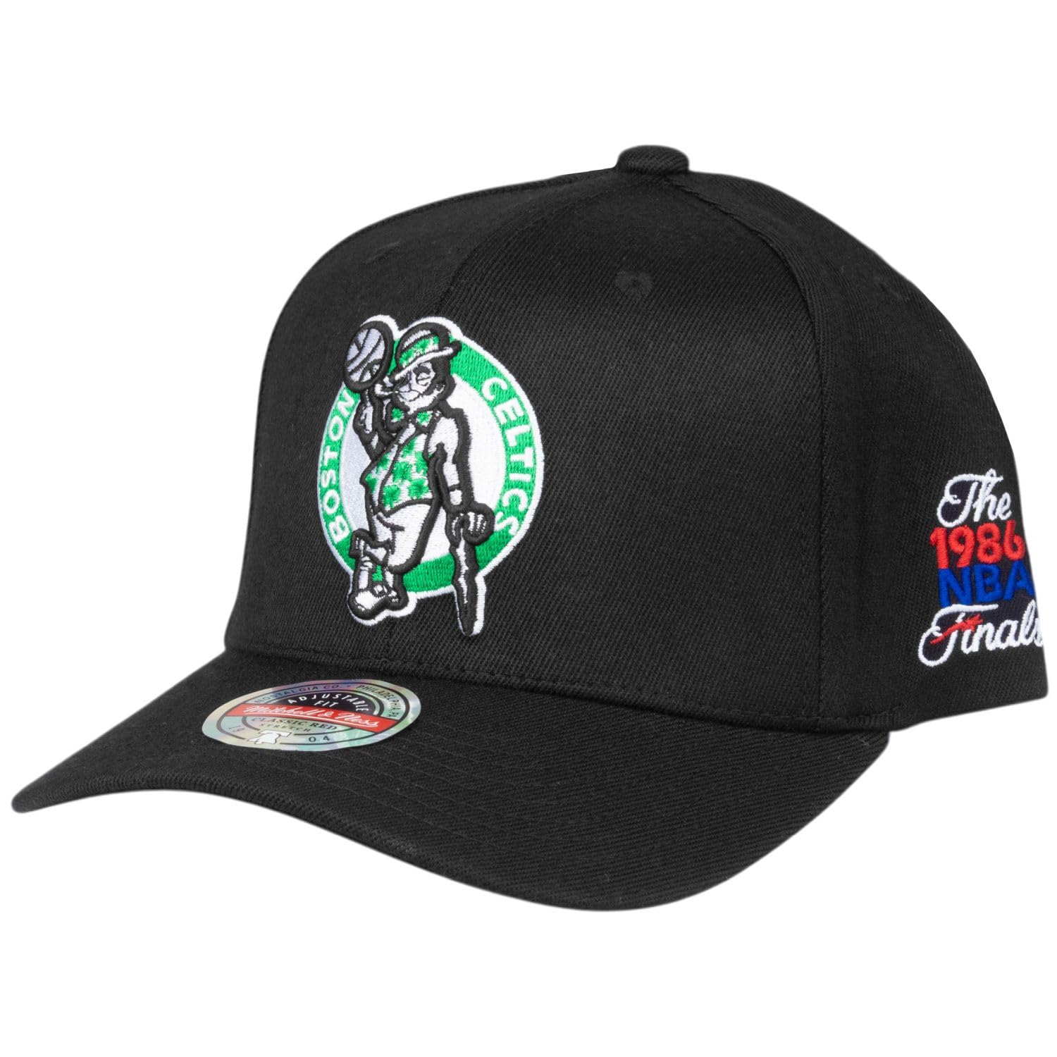 Casquette Boston Celtics Mitchell & Ness Finals snapback stretch aux finitions premium - 6