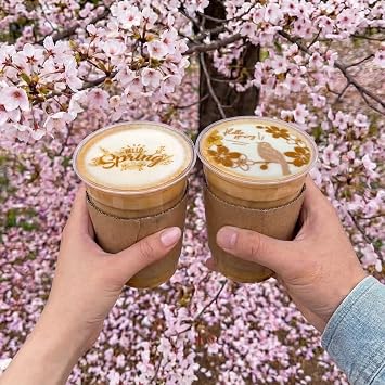 Ripples The Original Maker II, Print on Beverage Foam and Desserts, Plant-Based Ingredients Only, Selfie and Personalized Designs (Machine + Coffee Pod)