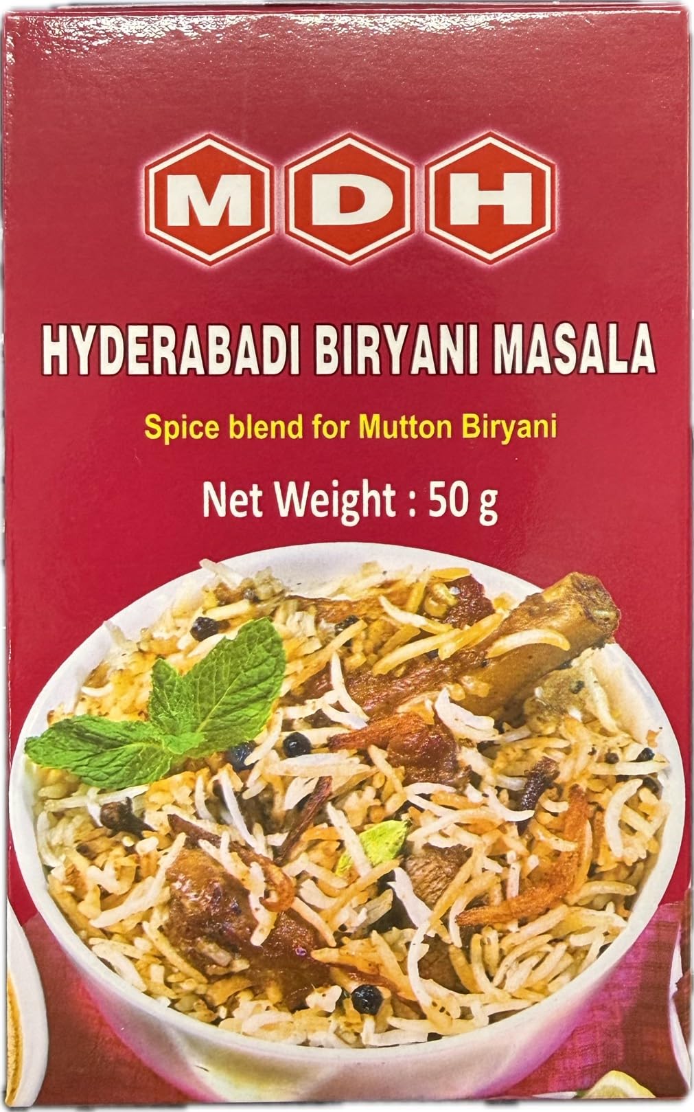 MDH Hyderabadi Biryani Masala 50g by MDH