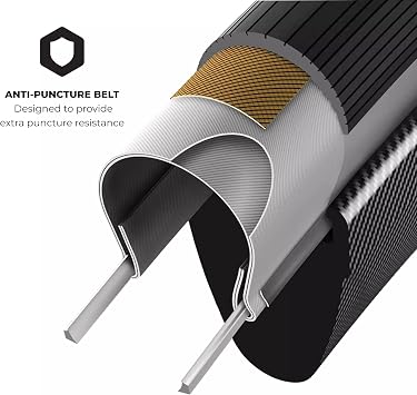Vittoria Corsa Pro Tubeless-Ready Road Bike Tire Graphene + Silica Compound, High-Performance Racing Tire