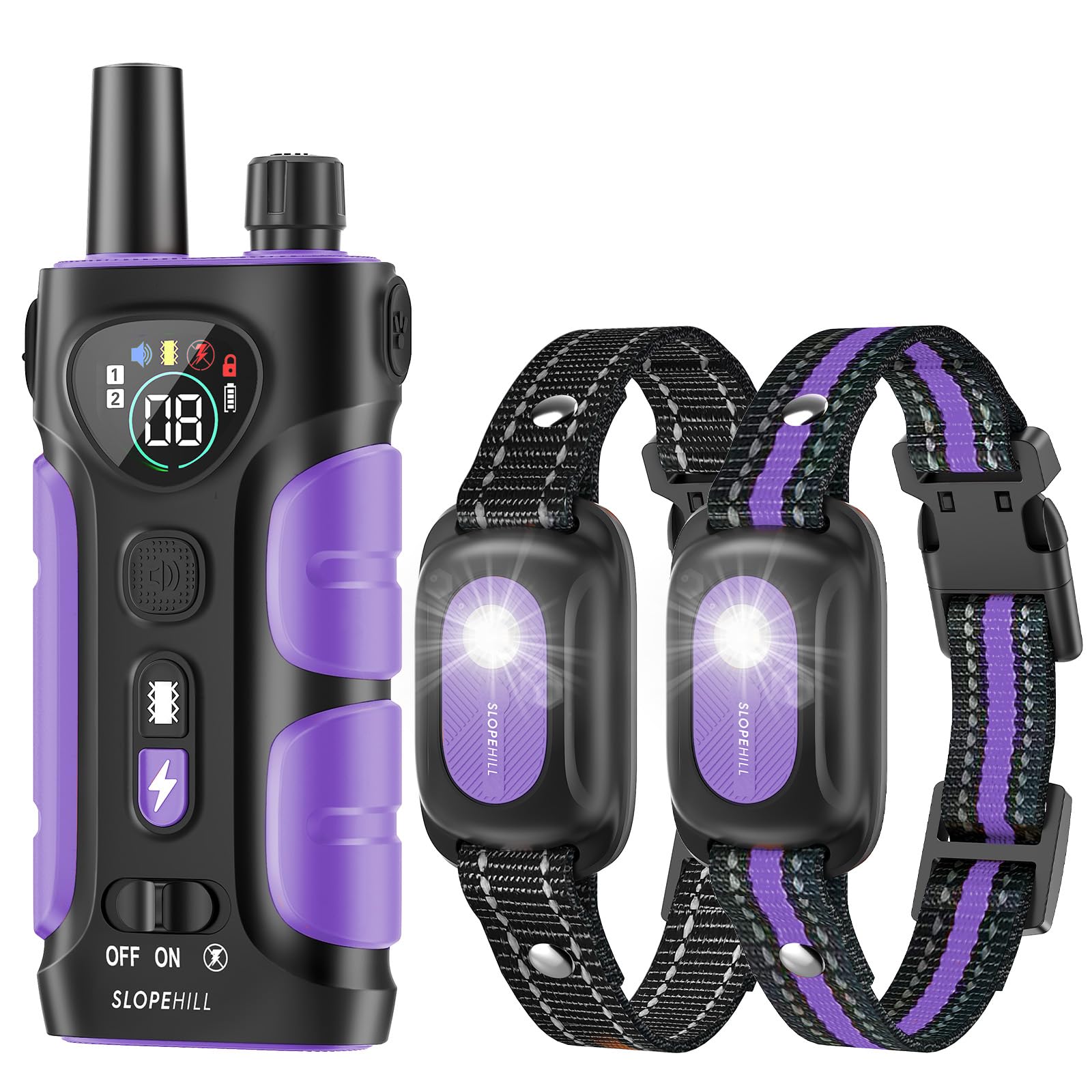 SLOPEHILL Dog Shock Collar 2PACK
