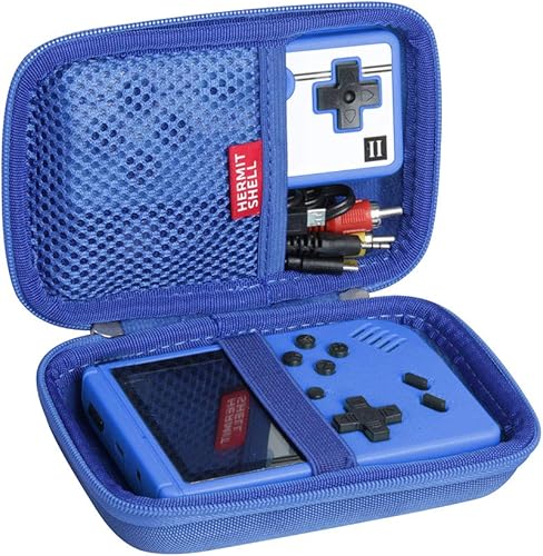 Hermitshell Estuche de viaje duro para JAMSWALL  Kiztoys  Diswoe  TAPDRA 400 Classic FC Games de mano máquina de juego retro mini jugador (no