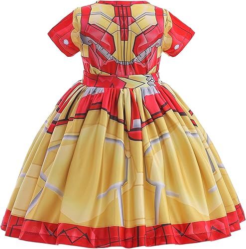 Miniatura 4 de Hellet Girls Dress Up Superhero Sets  Slap Bracelets for Kids Costumes Halloween Birthday Gifts Party