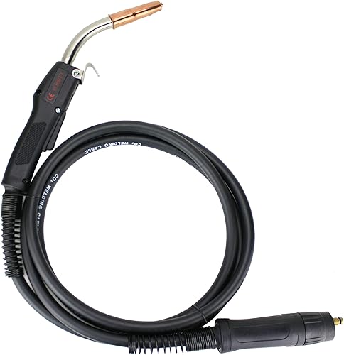 Miniatura 5 de Soplete de pistola MIG de 100 amperios con conector Euro - Cable de 10 pies - Consumibles compatibles con Tweco