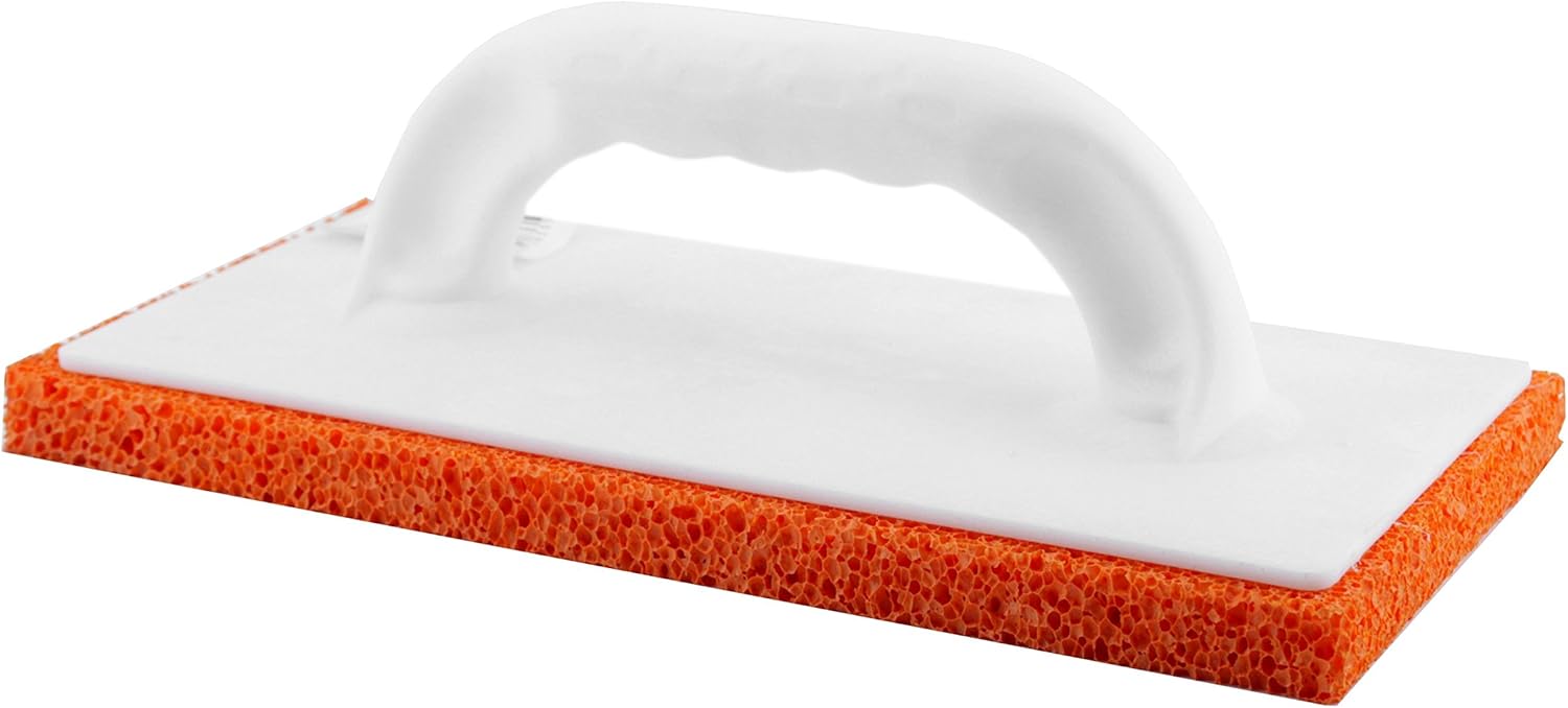 HaWe Glättescheibe 280x140 Mm Fein | Mit Schwammgummibelag | Putzbrett Für Maurerarbeiten