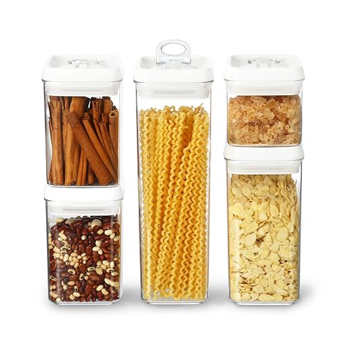 Felli Flip Tite Storage Container with Lid 4" Airtight Ring