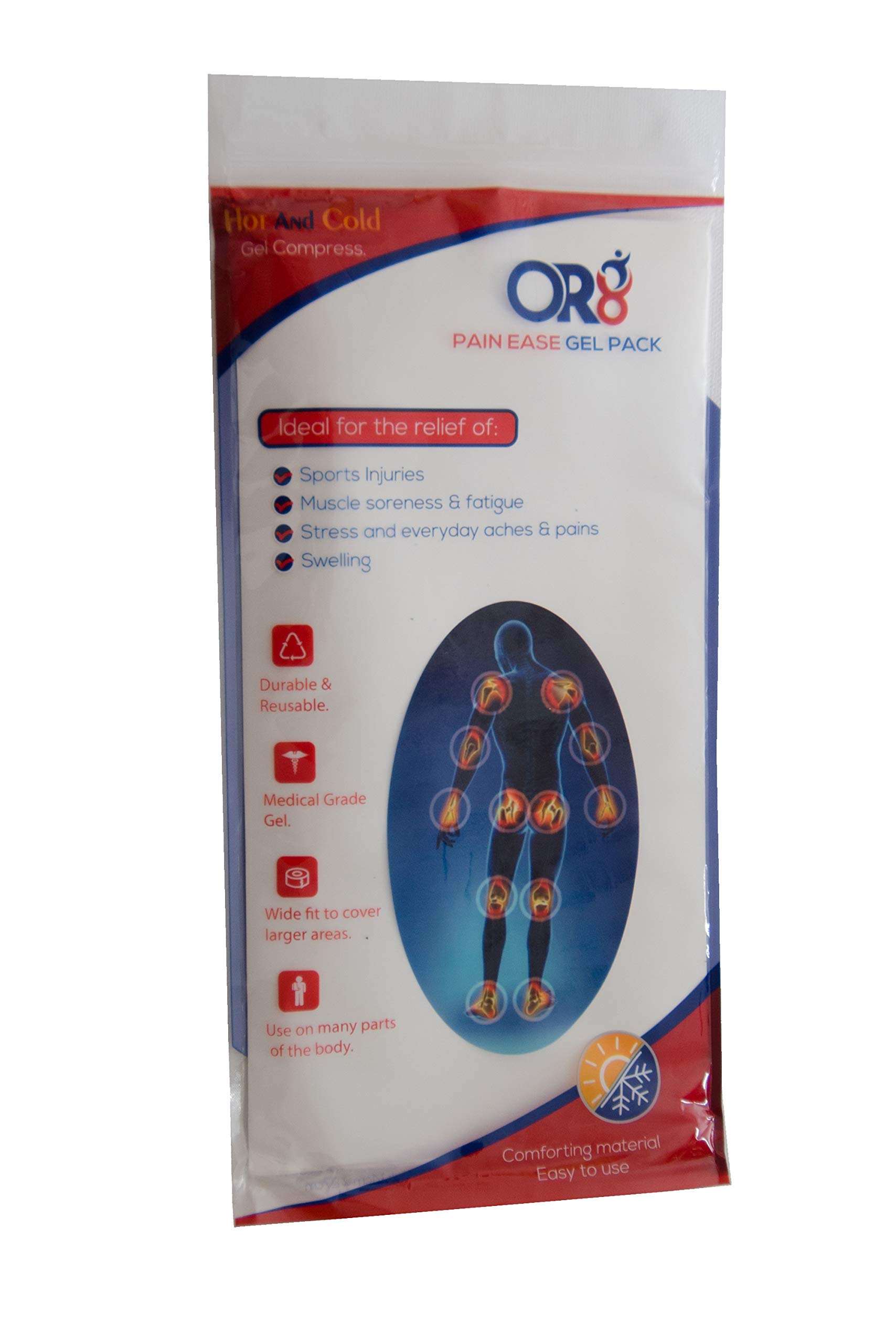 ICE Pack & Heating Compression WRAP. MICROWAVEABLE. Freezer. Muscle