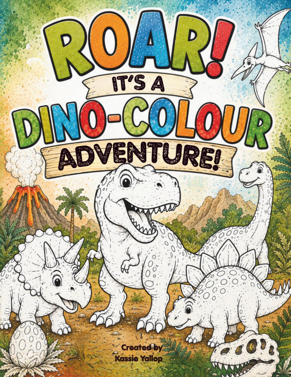 ROAR! It's a Dino-Colour Adventure