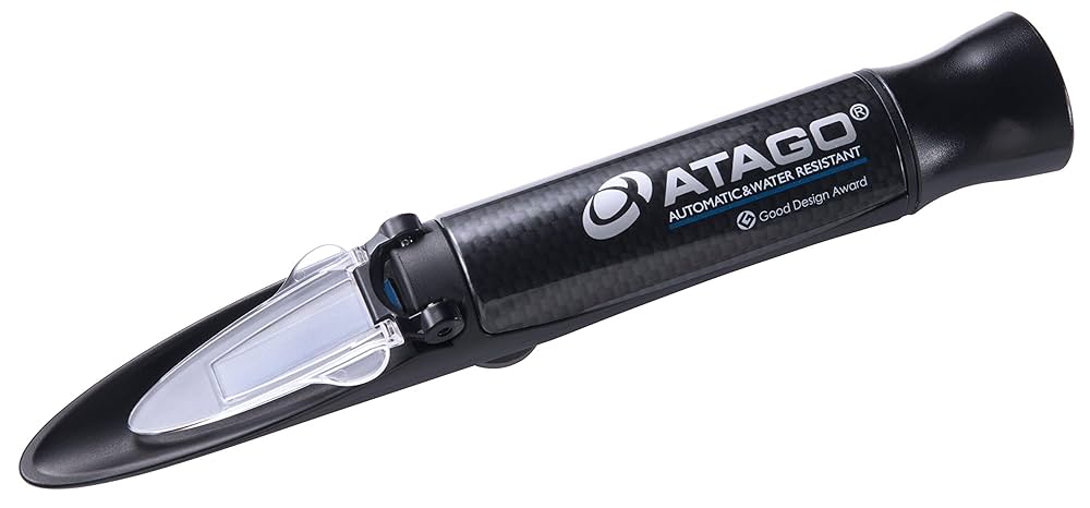 ATAGO 海水濃度計　MASTER-S/Millα 中古　アタゴ Amazon | アタゴ 自動温度補正・防水機能付海水濃度屈折計