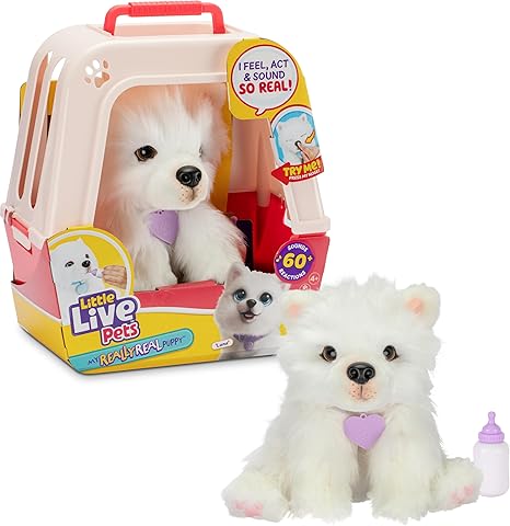 Little Live Pets - My Baby Monkey Mango - Interactief Aapje - Speelgoed aap - Interactief Pluche - Interactieve Knuffel - Verzorgen en spelen