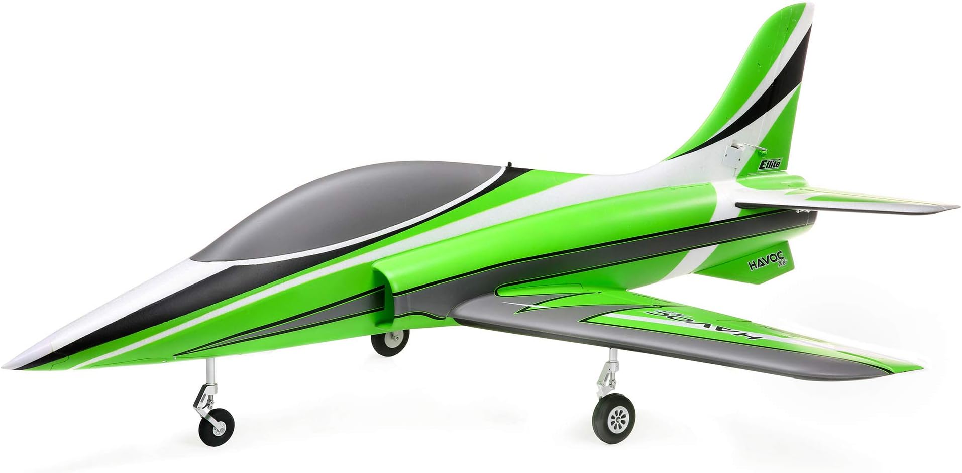 E-flite RC Airplane Havoc Xe 80mm EDF Sport Jet BNF Basic (Transmitter, Battery and Charger not Included) with AS3X and Safe Select, 1041mm, EFL7550