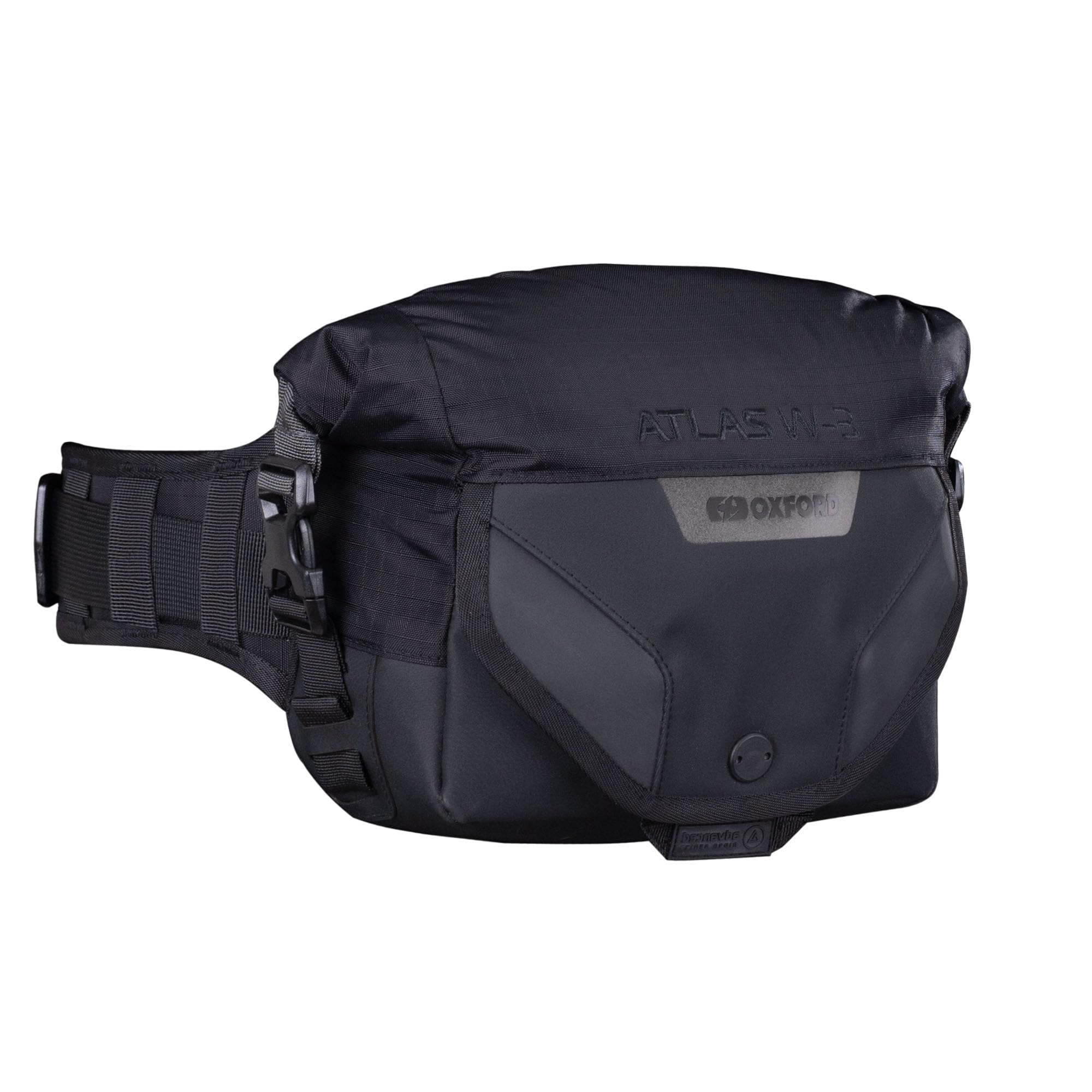 Free Shipping Oxford Atlas W-3 Advanced Black Kidney Bag For Motorcycle Parts