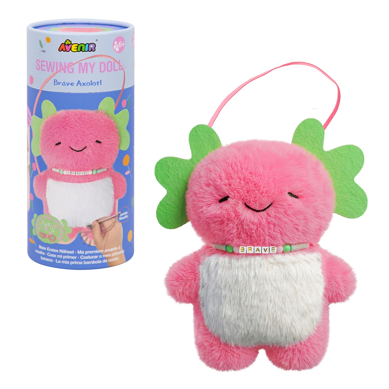 Avenir Sewing My Doll-001 (Brave Axolotl)