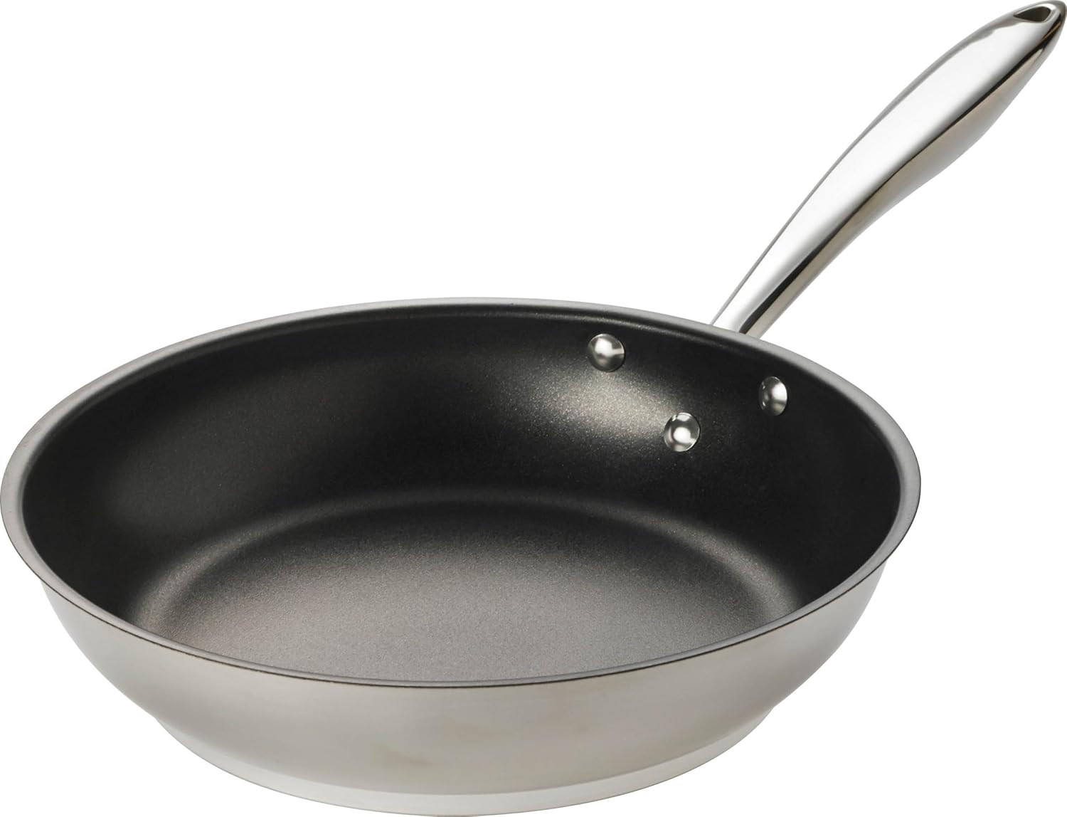 Browne (5724061) 11" Stainless Steel Excalibur Non-Stick Fry Pan