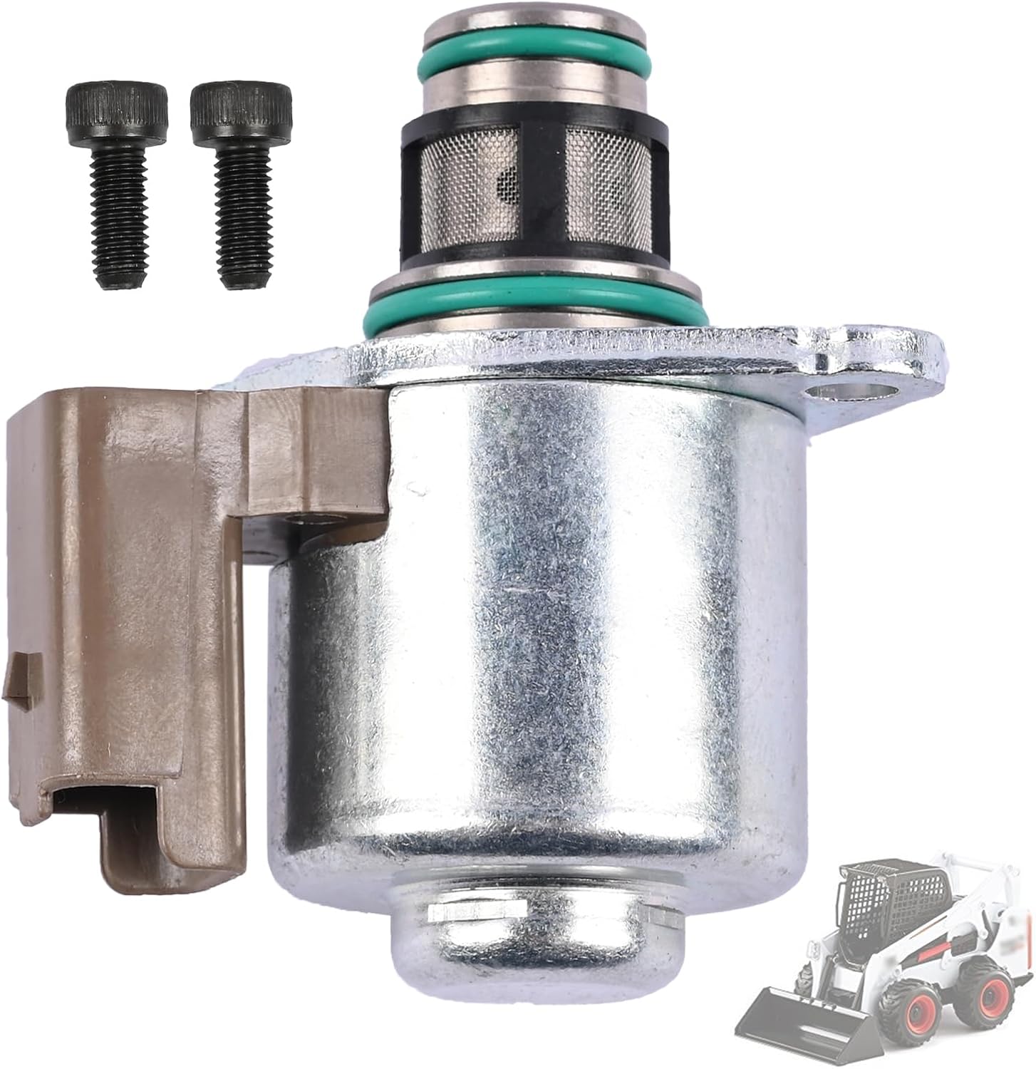 WQSING 7256772 SCV Suction Control Valve Compatible With Bobcat A770 E32 E35 E42 E45 E50 E55 E85 S450 S510 S530 S550 S570 S590 S595 S630 S650 S740 S750 S770 S850 V519 V723 - View #9