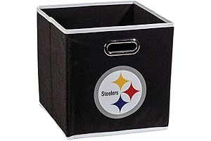 Franklin Sports Pittsburgh Steelers Collapsible Storage Bin