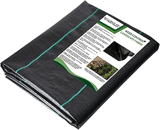 WAENLIR Heavy Duty 3oz Weed Barrier Landscape Fabric,Premium Durable Weed Blocker Cover,Outdoor Gardening Weed Control Mat...