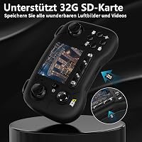 Toladrone TD31LCD Drón Beépített LCD Kijelzős Távirányítóval - Kefenélküli Motorral, Állítható Kamerával, Valós Idejű Képátvitellel, Kezdőkn 6