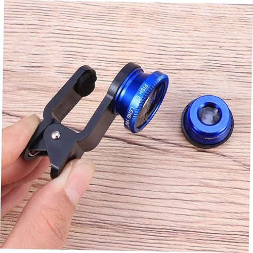 Miniatura 9 de Veemoon 3 unids 3 1 mini cámara mini teléfono lente accesorios para celulares mini teléfonos zoom lente teléfono teléfono móvil macro lente pez para