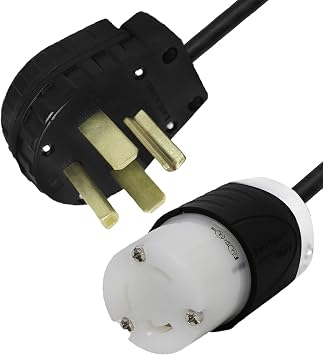 Iron Box 14-30P to L6-30R Plug Adapter 10 ft, 14-30P to L6-30R IBX-76945-10