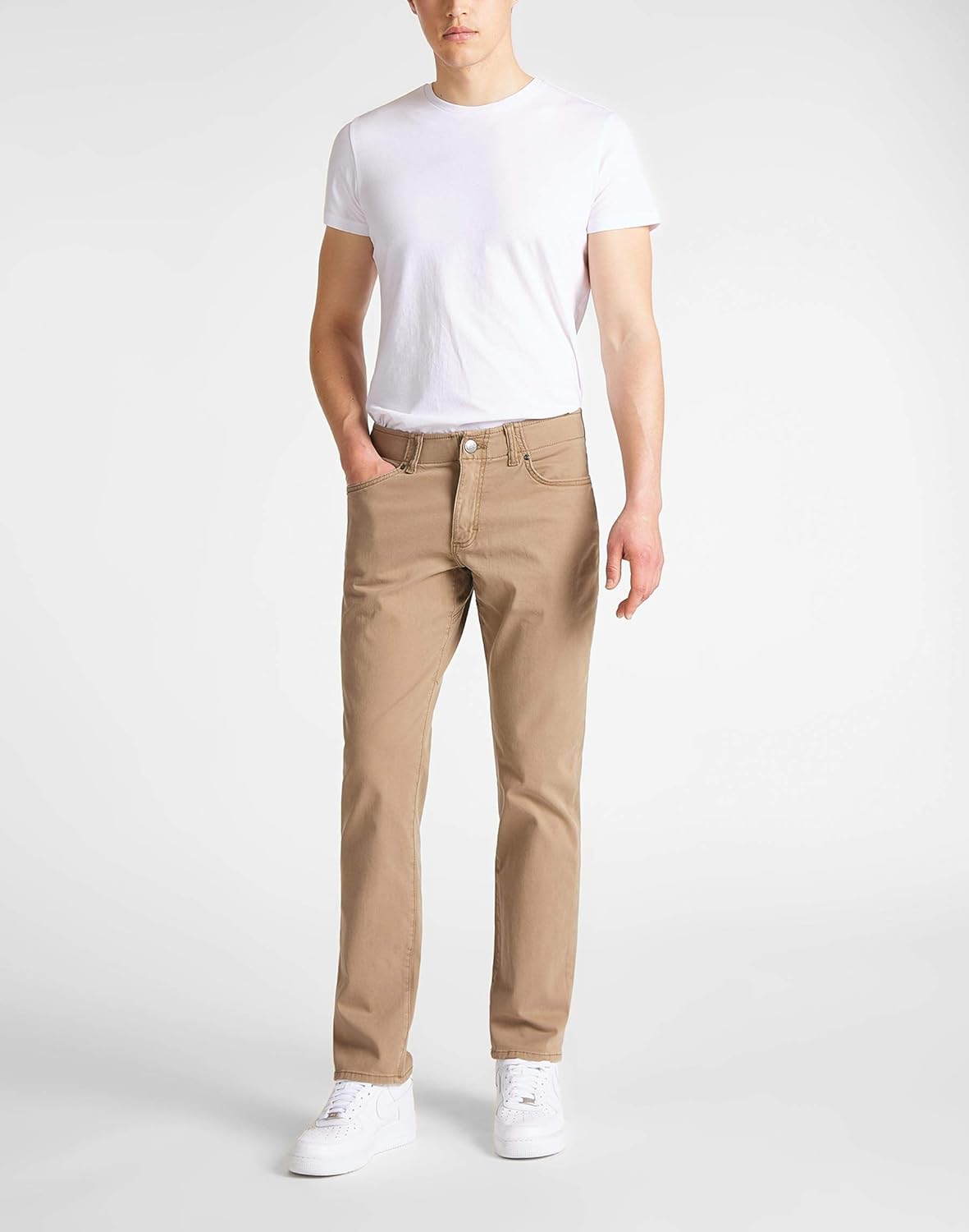 Lee Men's Straight Fit Xm Extreme Motion Jeans 38W / 30L Cougar