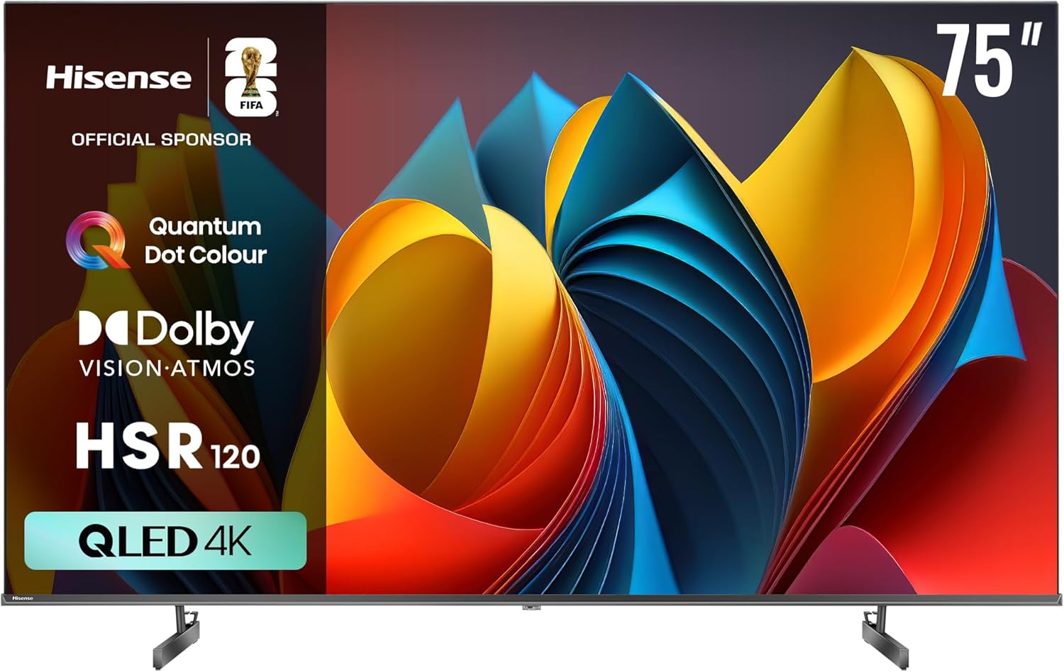 الحصري - هايسينس تلفزيون ذكي 75 بوصة بدقة 4K QLED، لون كوانتوم... - view 1