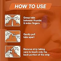 Vista 3 de Tiras oftálmicas Fluoro Touch - 1200 tiras de KASHSURG - (4 x 300 = 1200 unidades)