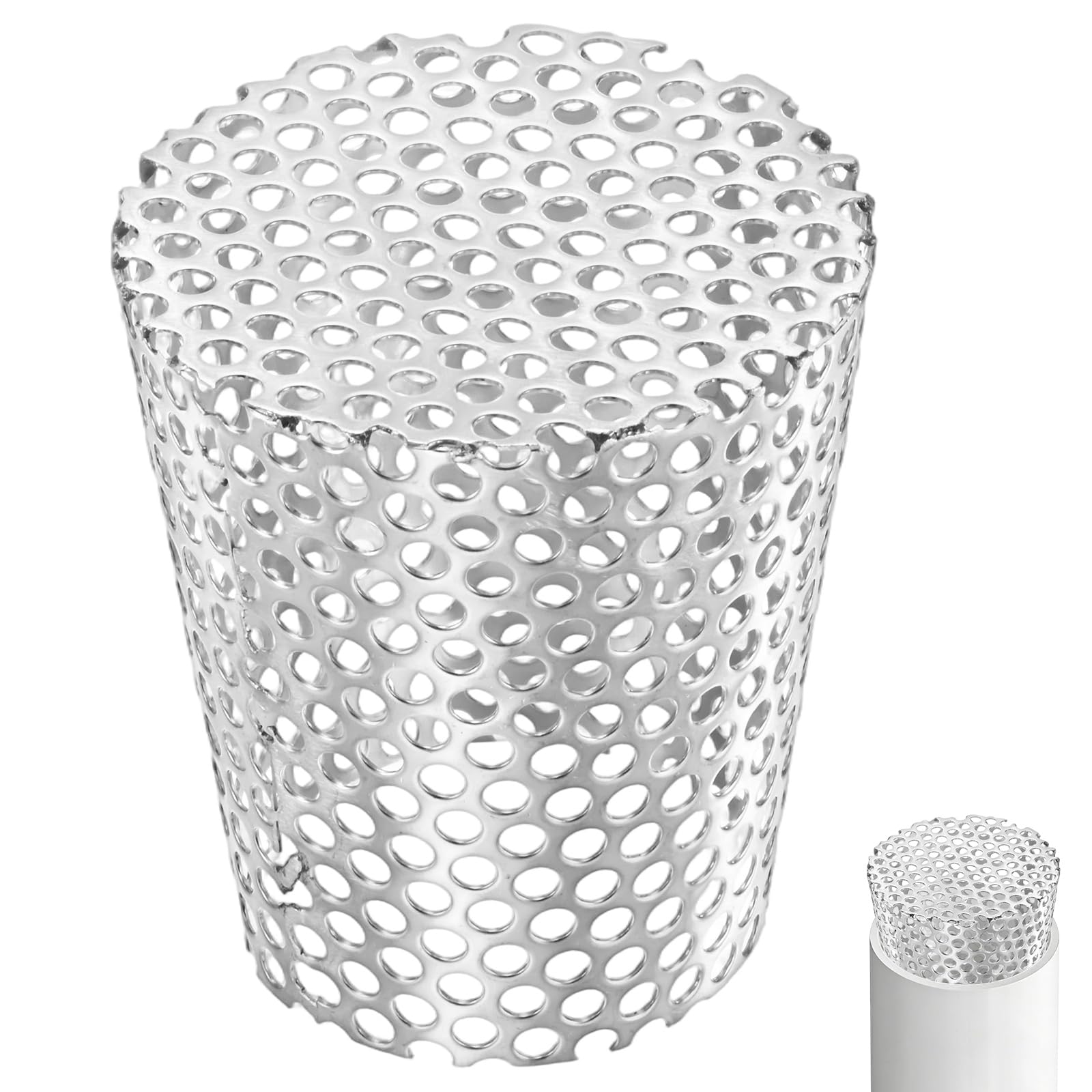 Grilles d'évent de terminaison contre les feuilles pour filtre conique de tube d'échappement