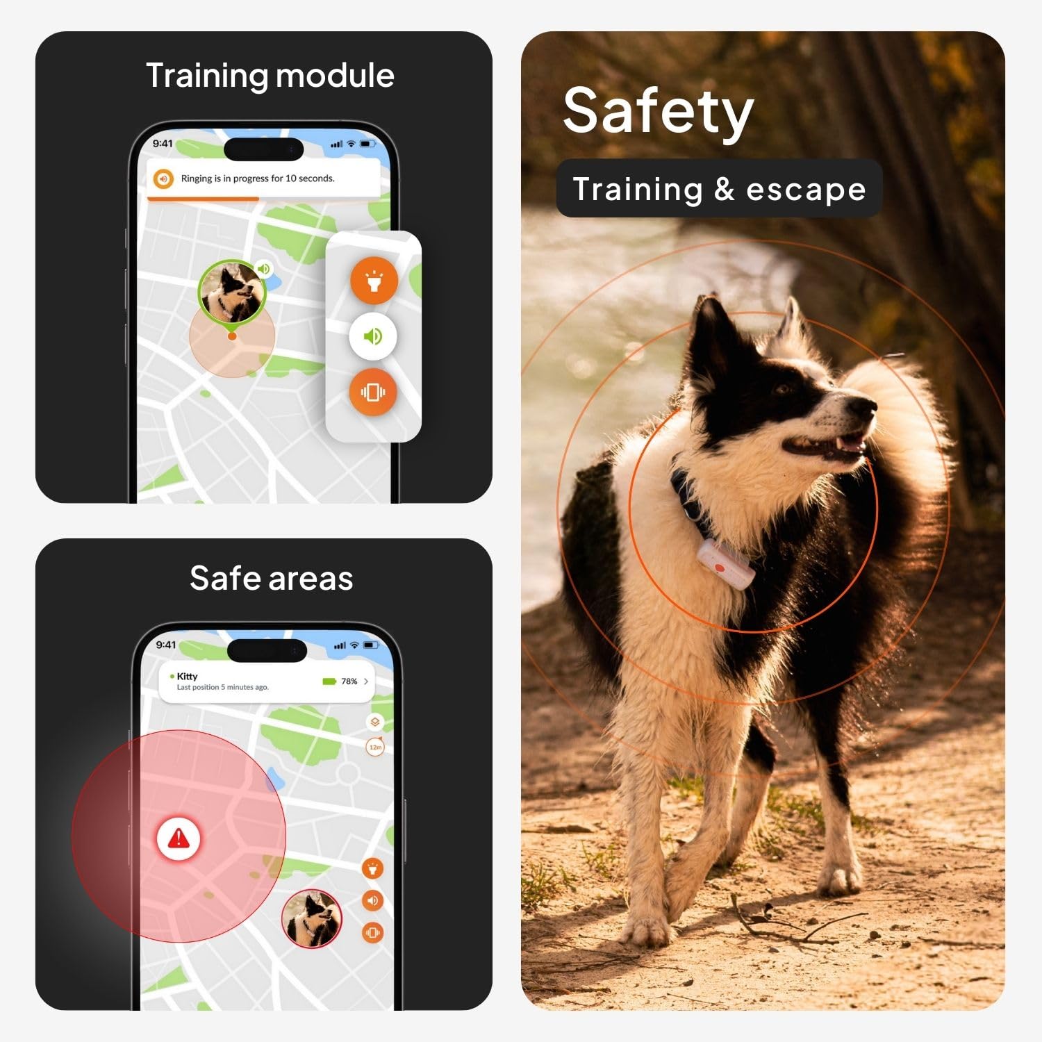 Weenect Dog XS - GPS Tracker for Dogs | Real-time GPS Tracking | Waterproof | Smallest Model on The Market | Operates with a Subscription - image 4