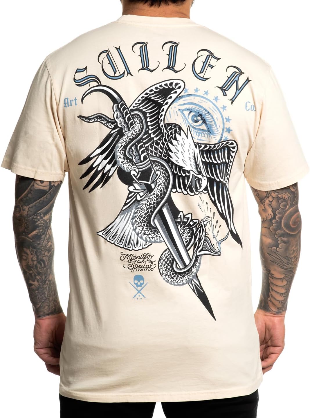Sullen Men's Midnight Special Traditions Capsule Tattoo Artist Series Lifestyle Graphic Premium Short Sleeve Tee