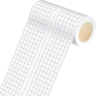 Tenare 1/4" Seam Diagonal Tapes Widen 3.5" Sewing Basting Tape 11 Yard Sew Ruler Tape for Straight Diagonal Seams Instruction Tool Quilting Supplies Guide for Sewing Machine