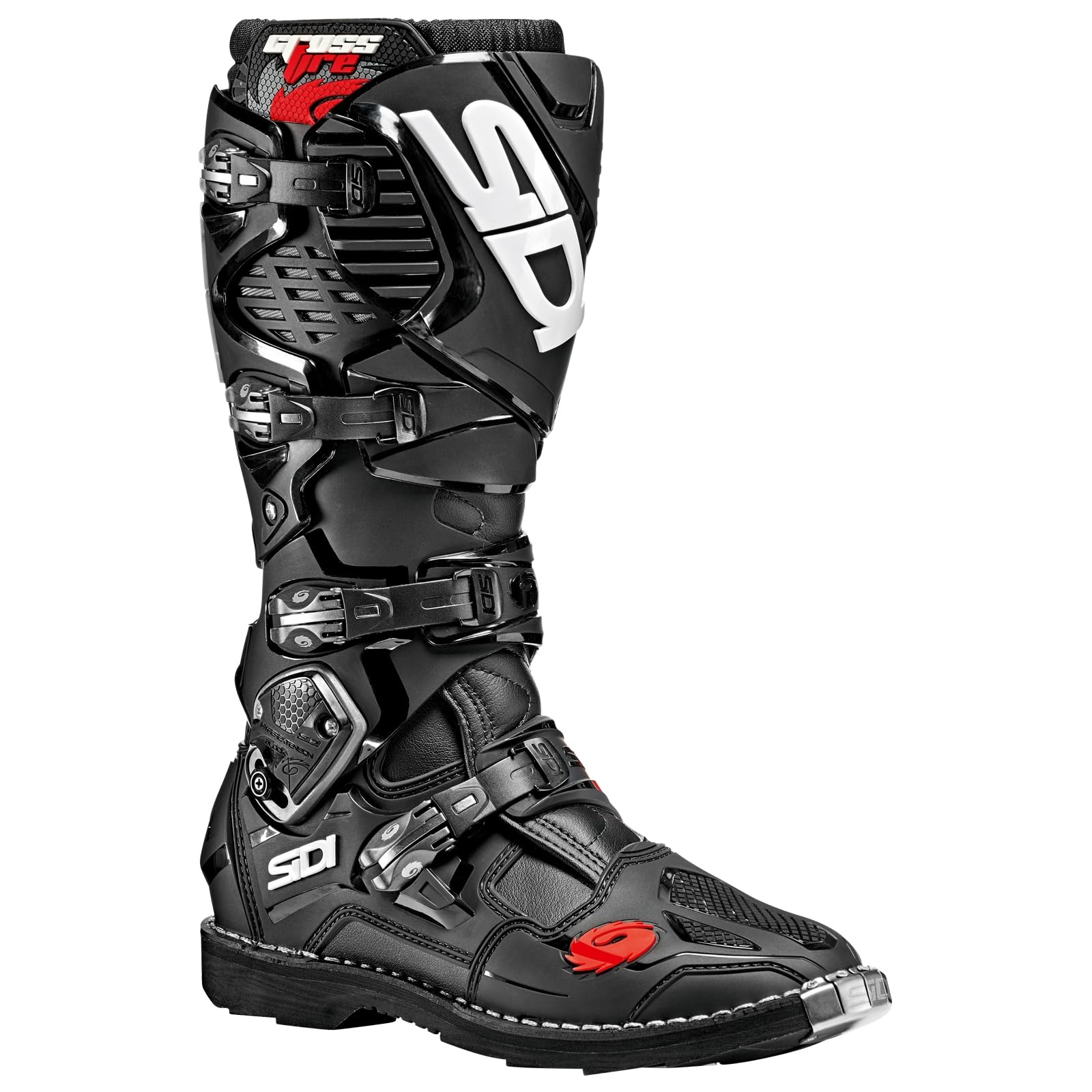 Sidi Crossfire 3 TA Boots 10.5-11 Black/Black