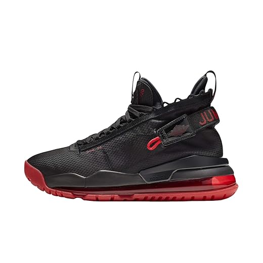 Jordan Mens Proto-Max 720 Basketball Sneaker (Black/University Red, 11 M US)