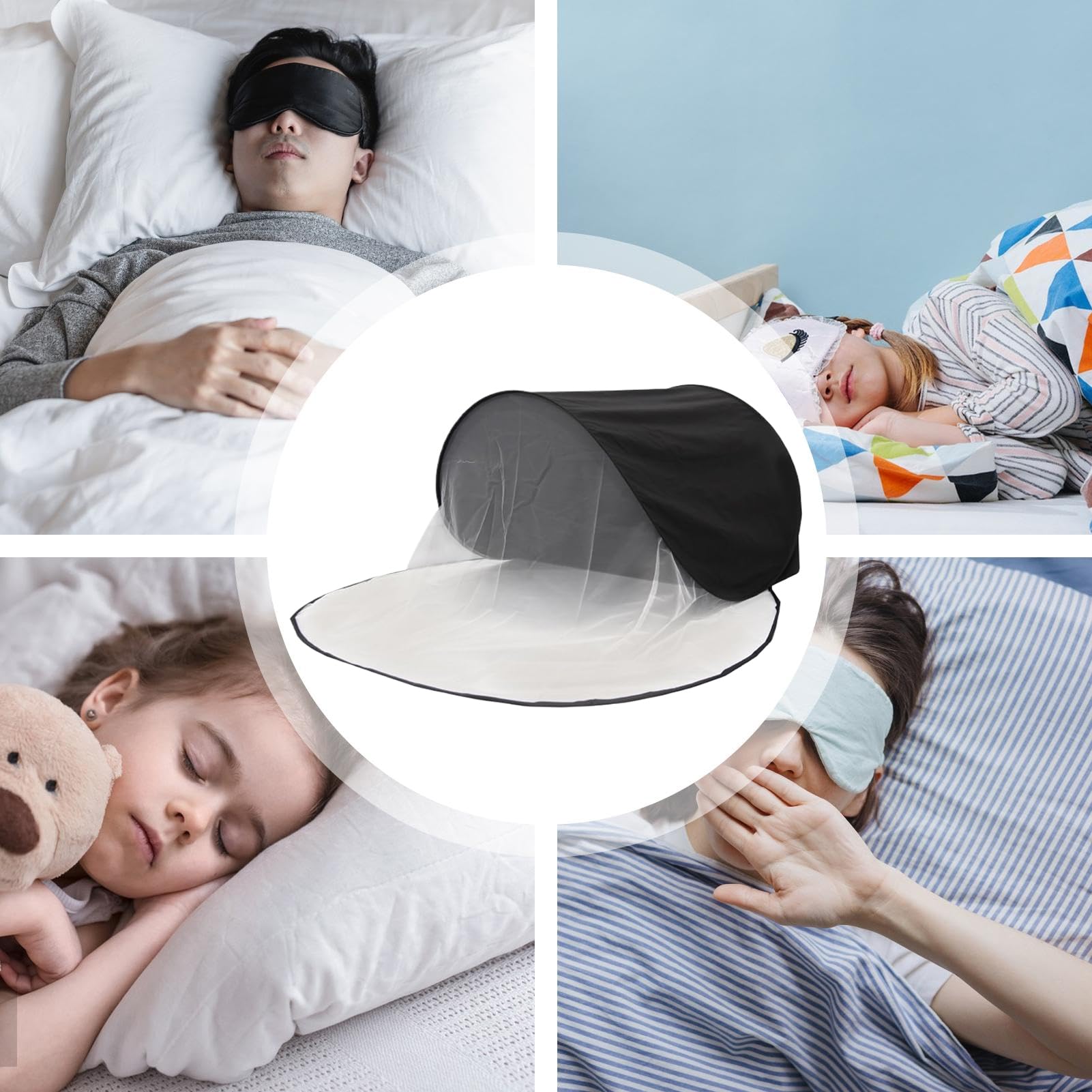 Head Tent for Sleeping Light-Blocking Head Sleeping Tent
