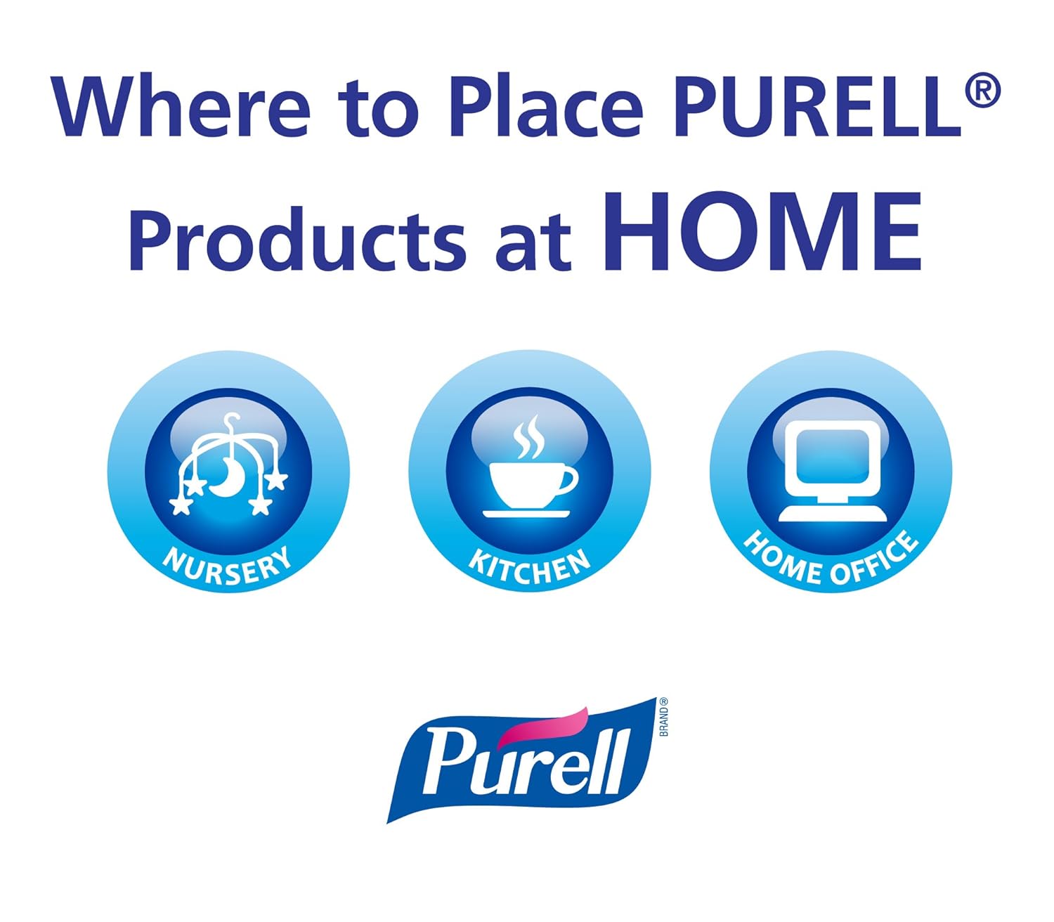 Purell - 9674-04-ECIN PURELL Advanced Hand Sanitizer Soothing Gel, Fresh Scent, with Aloe and Vitamin E - 8 fl oz Pump Bottle (Pack of 4) - 9674-06-EC - Image 2