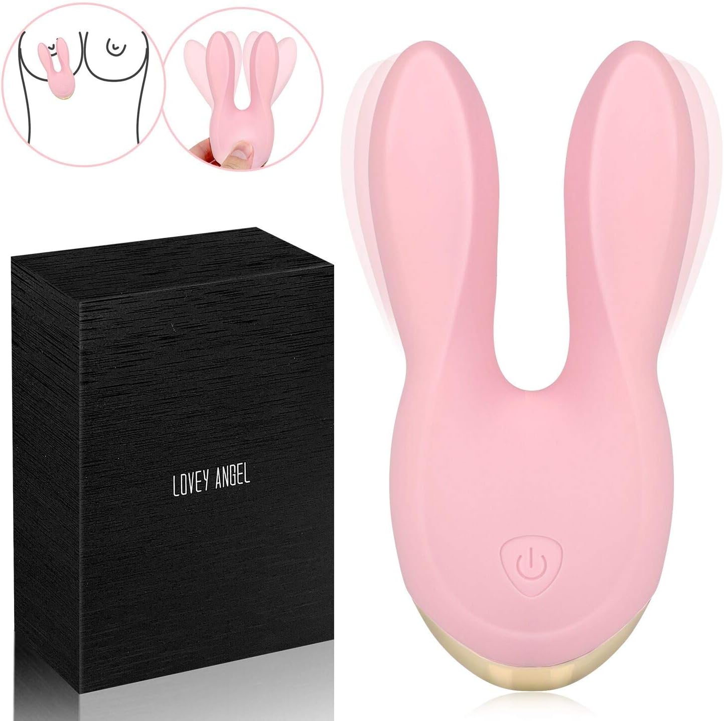 Vibrador multifuncional,Masajeador de pezón, masajeador de ...