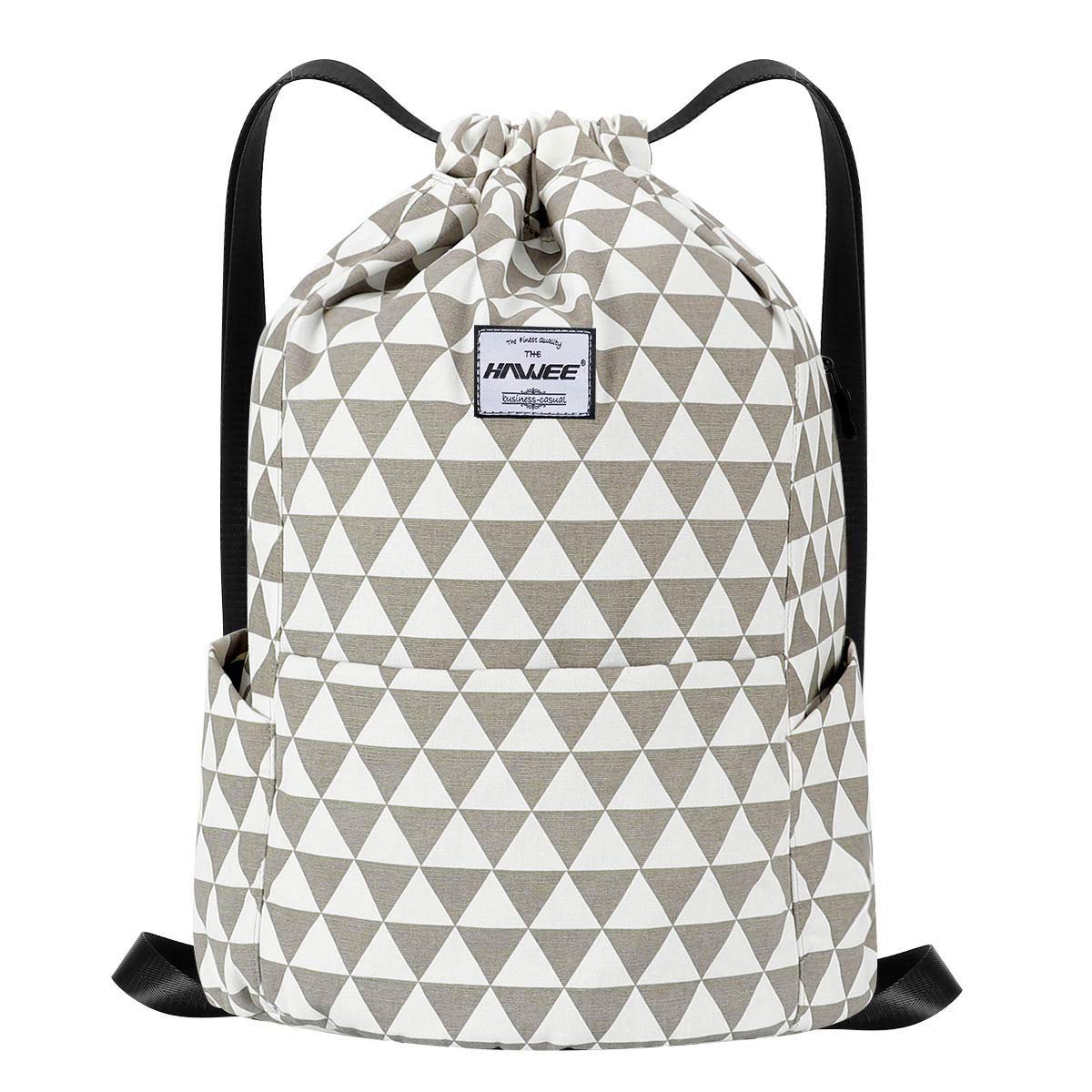 Impermeable Casual Mochila con Cordón Grande Deporte Bolso de Gimnasia Mochila de Cuerda Unisex para Mujer Hombre Vida Cotidiana Aire Libre Yoga Escuela Playa Nadar — view 14