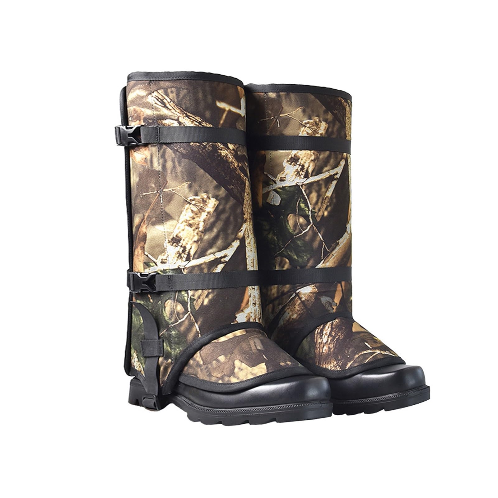 Guêtres de Jambe, guêtres de Raquettes à Neige épaisses à l'épreuve des Serpents, guêtres d'extérieur, adaptées au Camping, à l'alpinisme, au Plein air, à la Chasse et à Tout Mauvais Temps