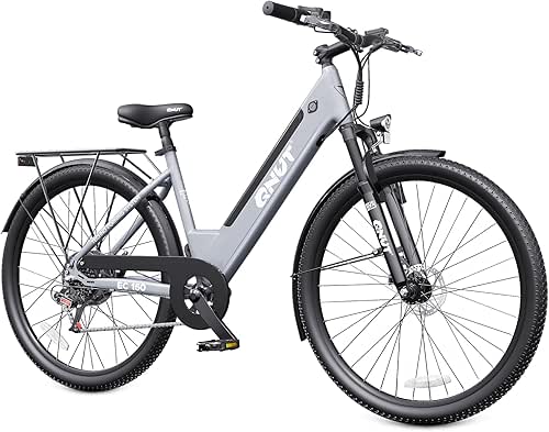 QNUT Electric Bike for Adults, 1200W Peak Commuter Ebike with