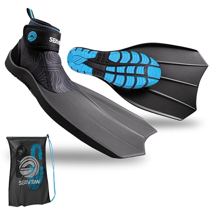 Buy Wildhorn Topside Snorkel Fins Compact Travel, Swim, and Snorkeling